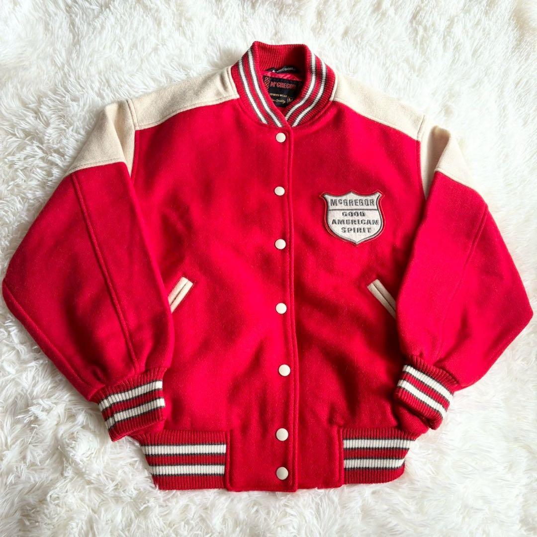 Mc GREGOR マックレガー スタジャン 古着 vintage Mサイズ