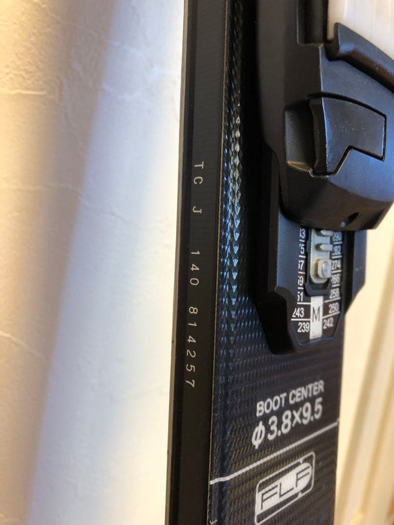 OGASAKA TC J スキー 板 140cm ビンディング付