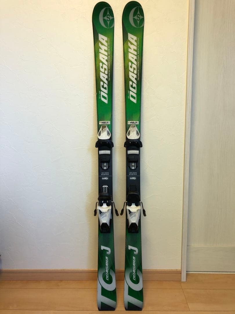 OGASAKA TC J スキー 板 140cm ビンディング付