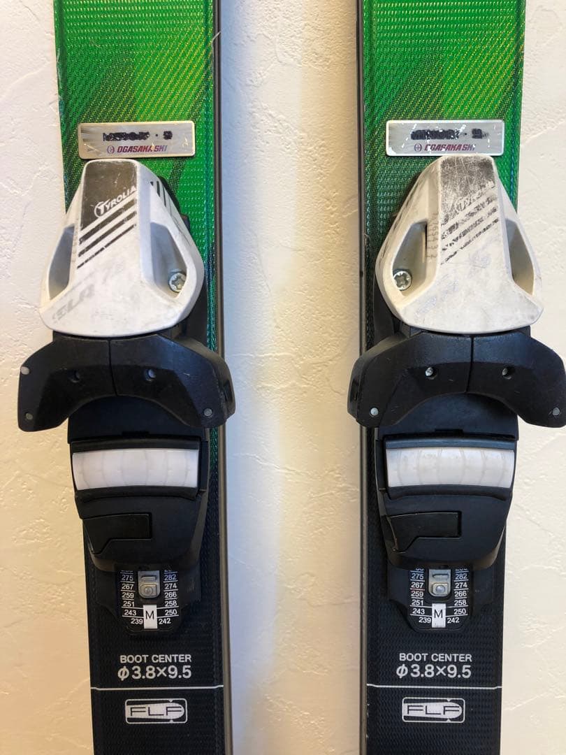 OGASAKA TC J スキー 板 140cm ビンディング付