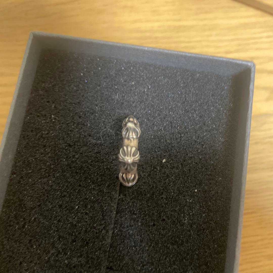 CHROME HEARTS HOOP CROSS クロスバンド フープピアス