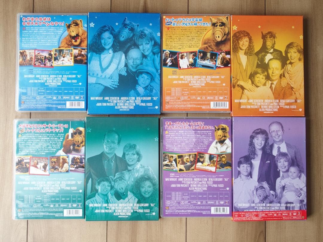 ALF アルフ　DVDBOXコレクターズ シーズン全巻1.2.3.4セット