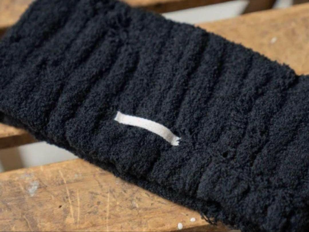 MAISON KINEMA Pile damage hair band 美品