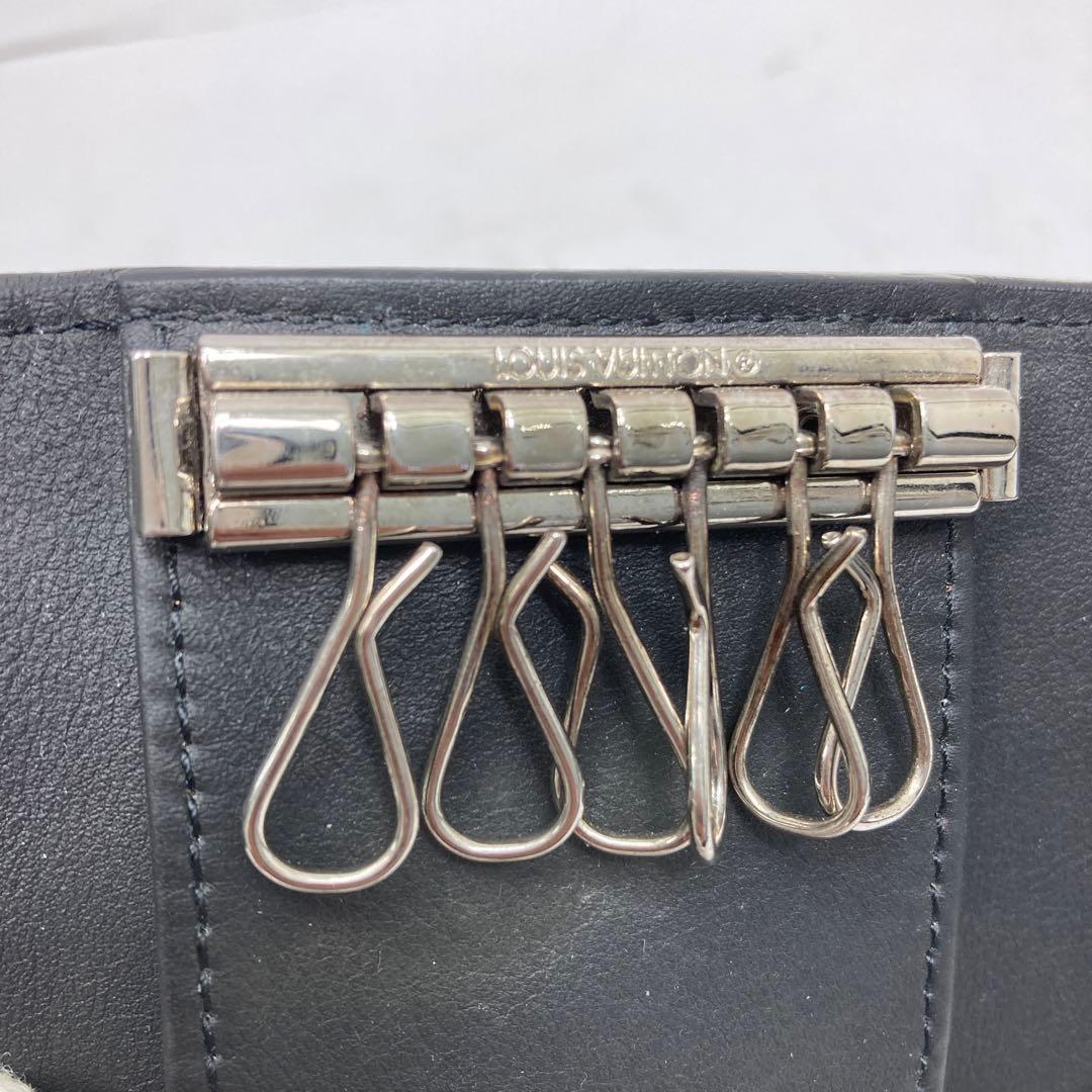 LOUIS VUITTON 6連キーケース トリヨン ミュルティクレ6 ノワール