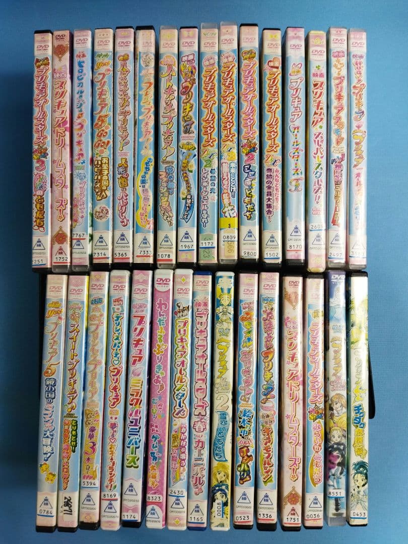 プリキュア　レンタルアップDVD　31点まとめ大量セット
