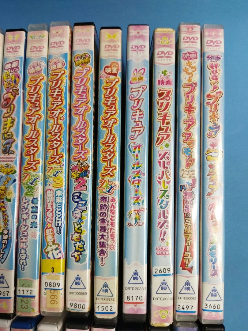 プリキュア　レンタルアップDVD　31点まとめ大量セット