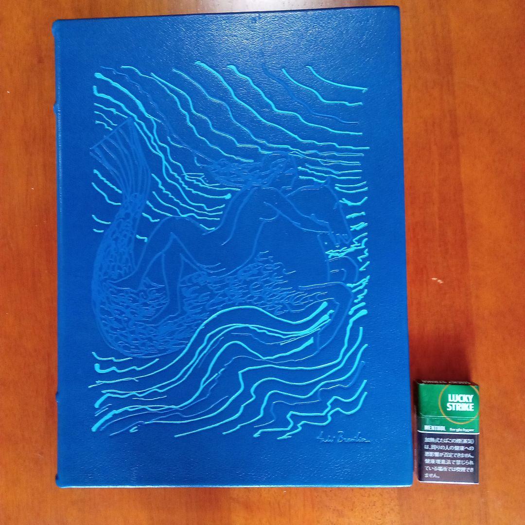 フランス大型本　ナチュラ　ノストラ　革装　三方金仏語文　１９９０年