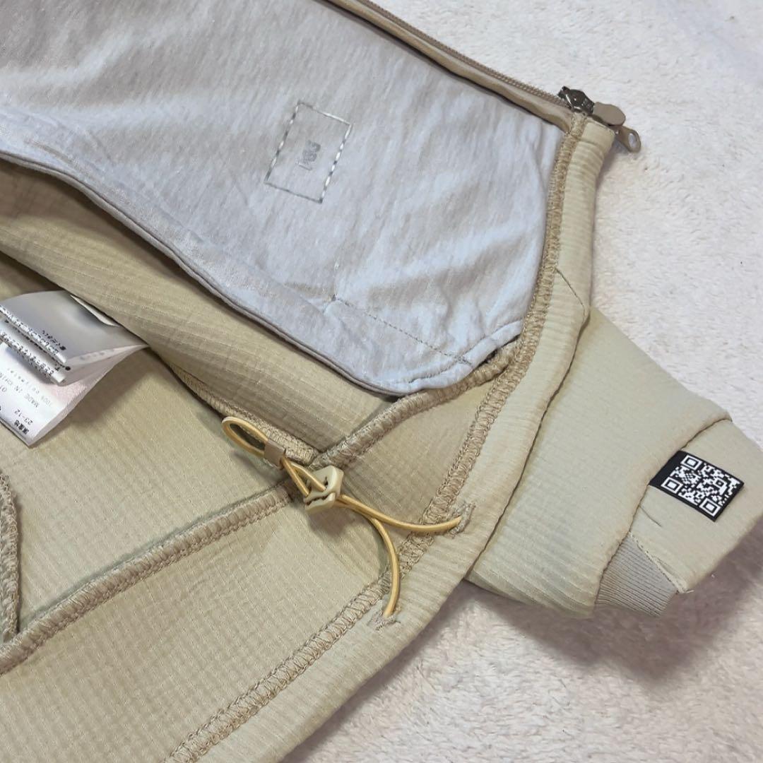 未使用級　PGG パーリーゲイツ ダンボールフルジップブルゾン　ベージュ