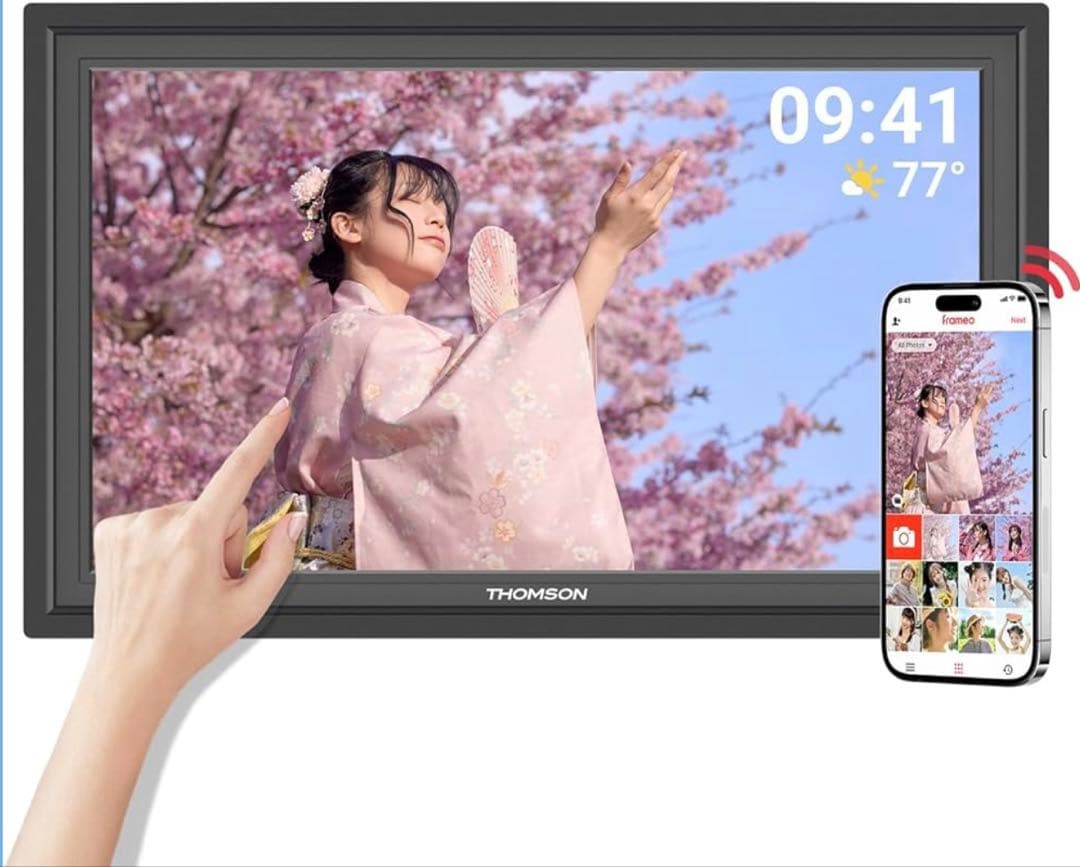 値下THOMSON 15.6インチデジタルフォトフレーム