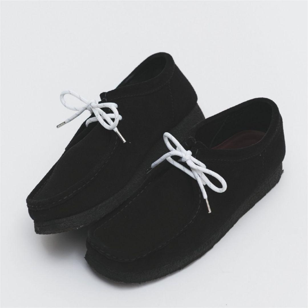 クラークス　ワラビー　ゴアテックス　26.5　UK8　GETABACO靴紐付き