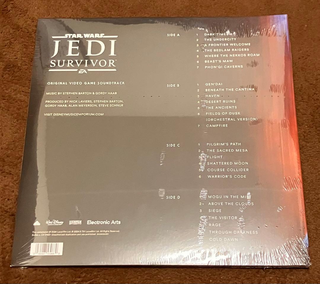 新品未開封レコード スターウォーズ ジェダイサバイバー　starwars