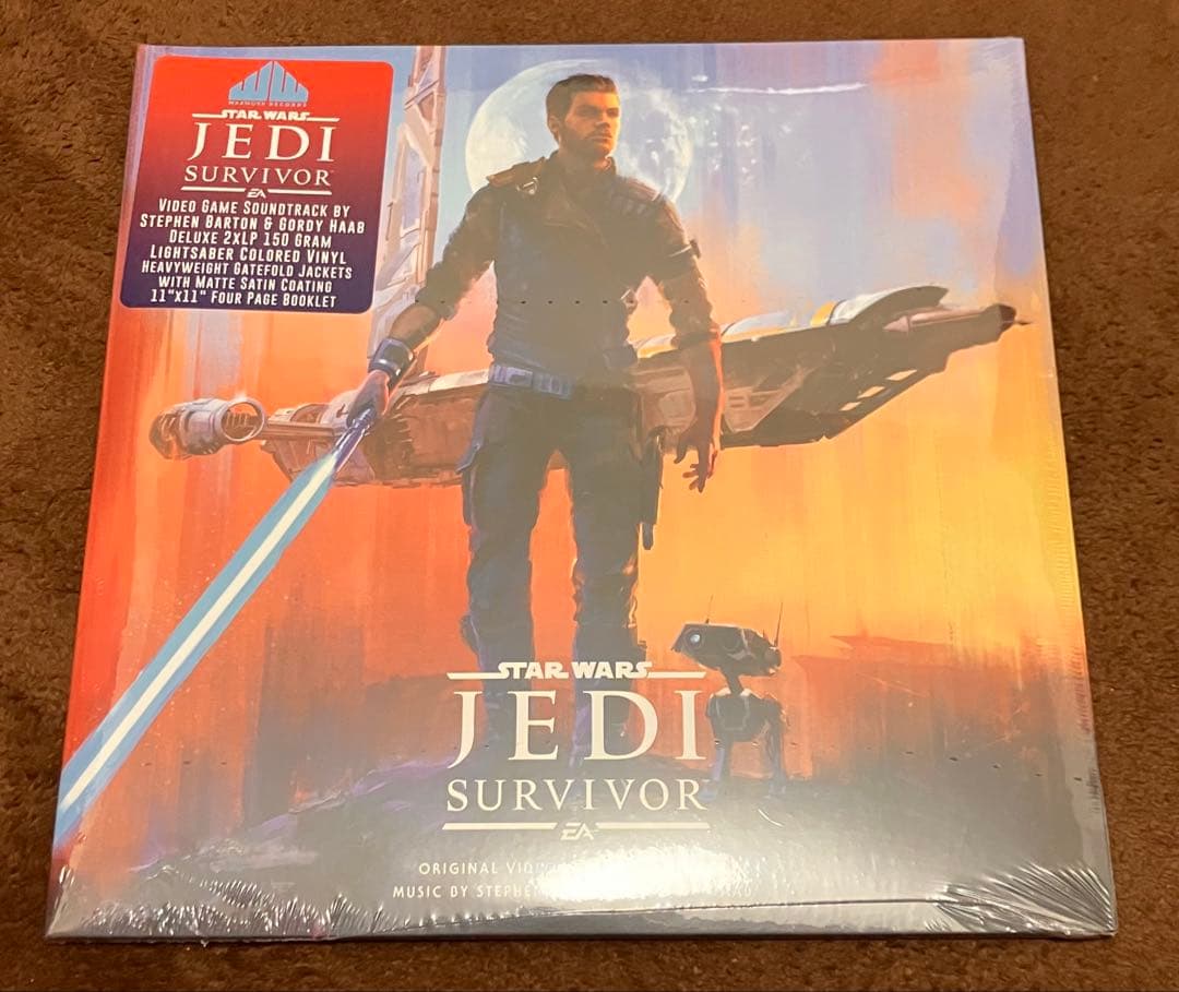 新品未開封レコード スターウォーズ ジェダイサバイバー　starwars