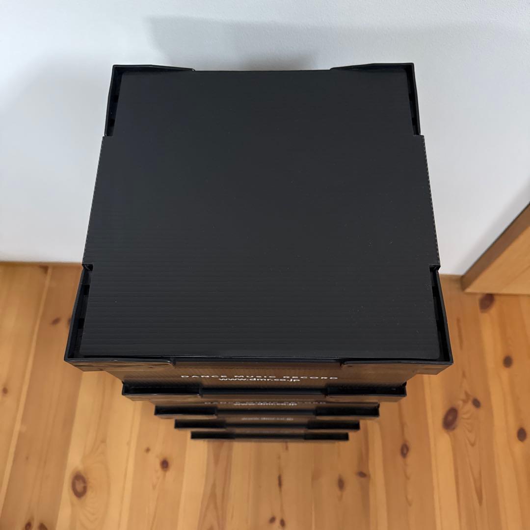 DANCE MUSIC RECORDS CD コンテナ5個セット 蓋付き