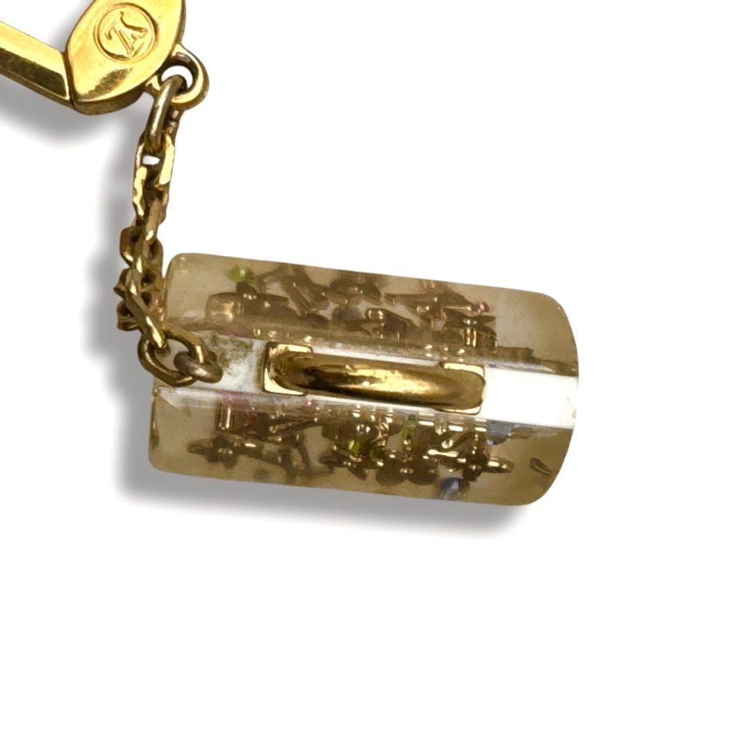 ルイヴィトン インクルージョン バッグ型 チャーム ゴールド　スピーディ