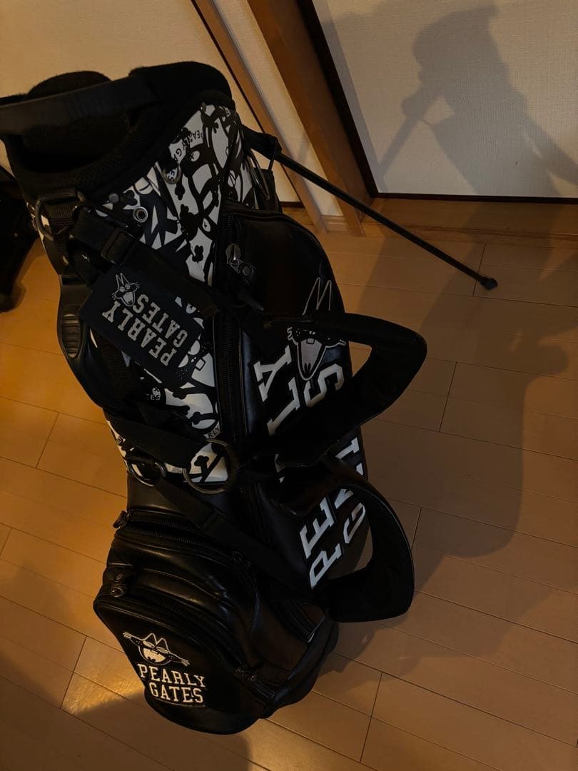 メンズ　PEARLY GATES 89 ゴルフバッグ ニャロメ