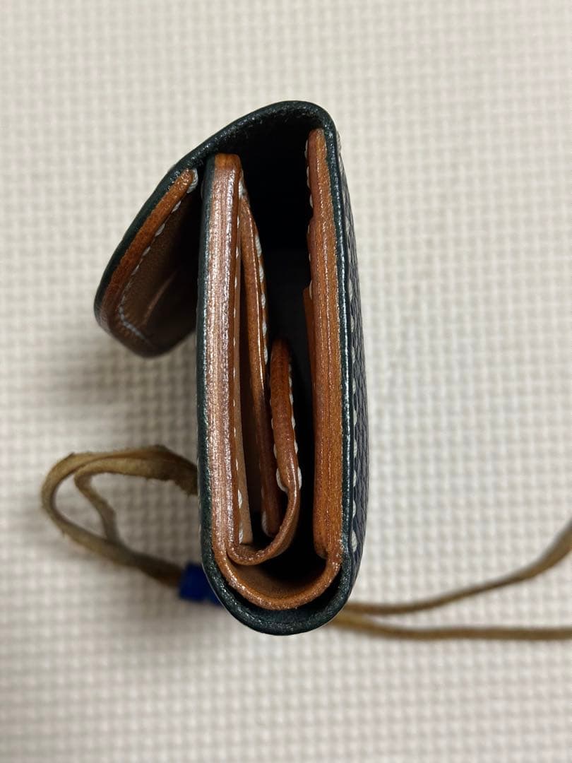 美品✨ビーズ屋公ちゃん。　CPウォレット　TYPE II ID 財布　ネイビー