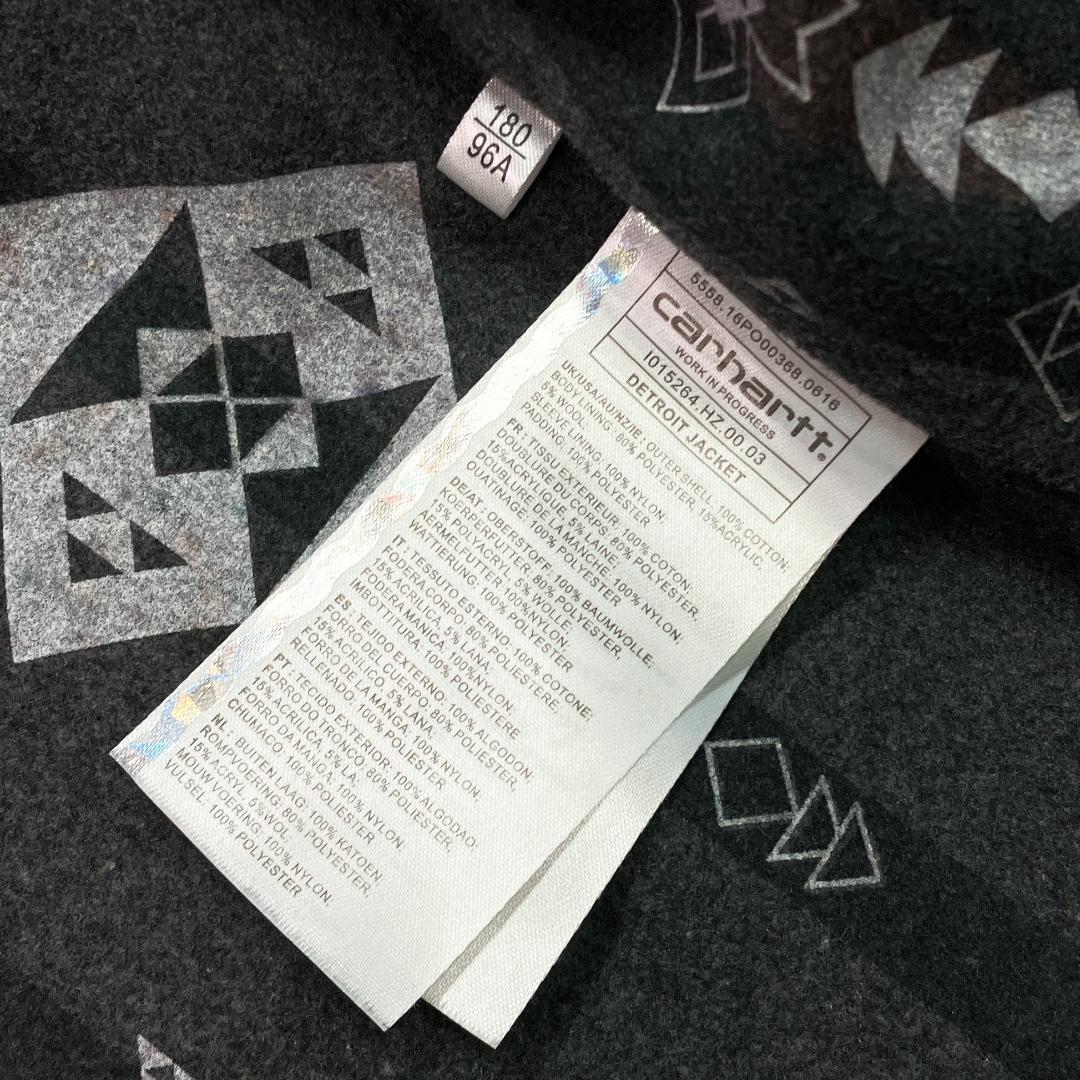 美品 カーハート carhartt WIP デトロイトジャケット 茶 L 43