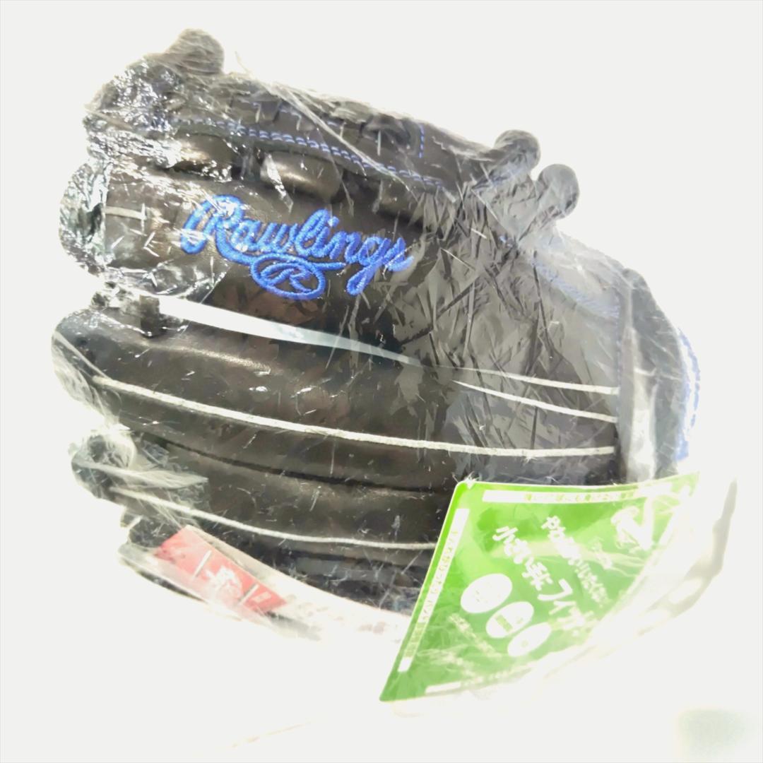 【新品】ローリングス 軟式グローブ ジュニア オールラウンド用 右投 ブラック