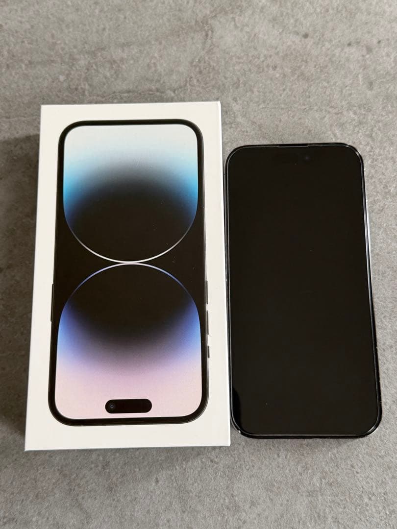 【極美品】Apple iPhone 14 Pro スペースブラック 128GB