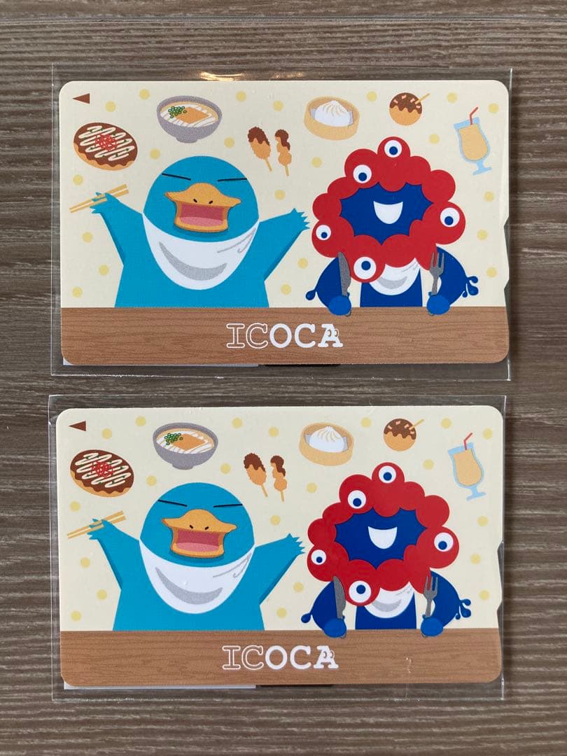 EXPO2025大阪関西万博 会場限定ミャクミャク×イコちゃん ICOCA 2枚
