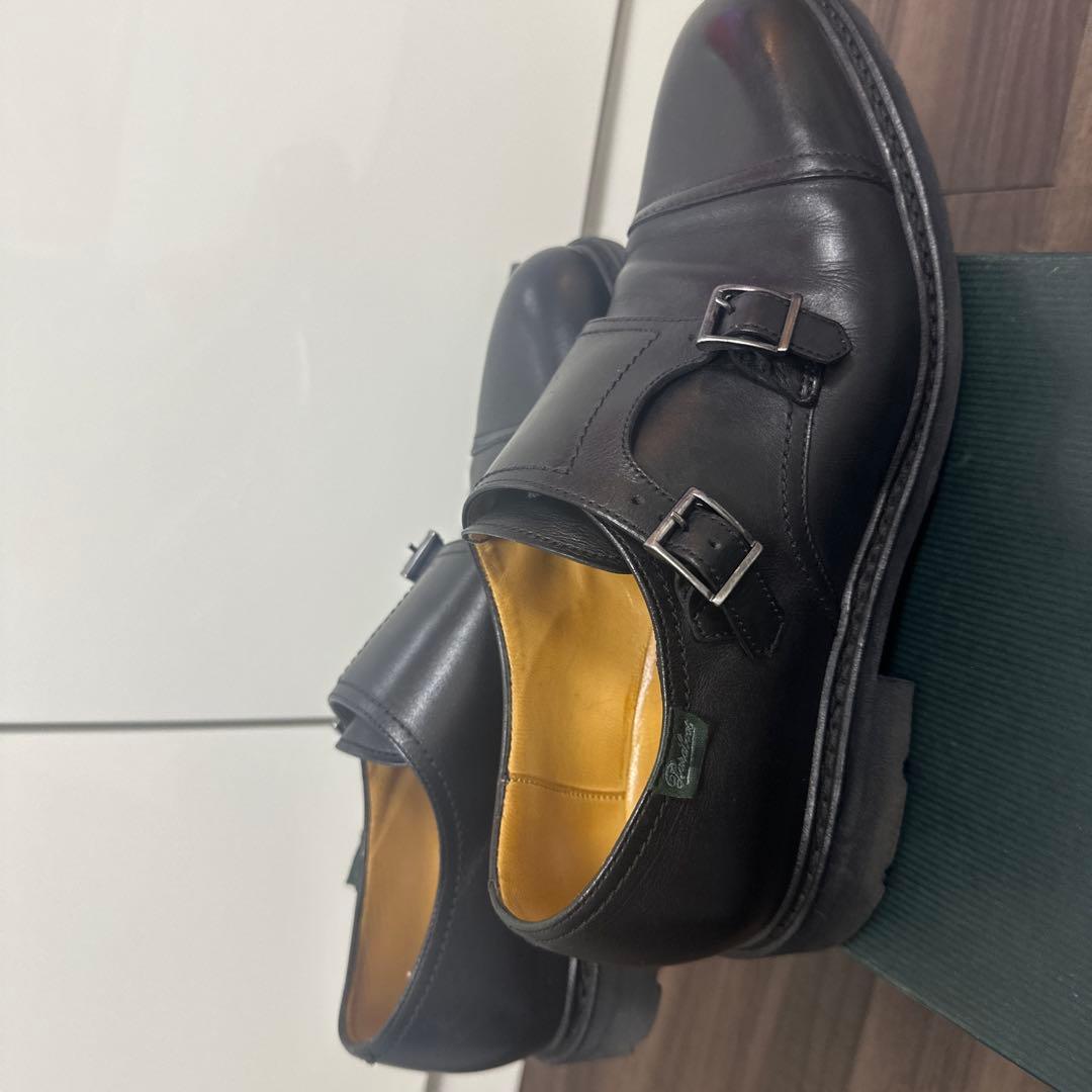 【値下げ】パラブーツ POE Noir 7.5