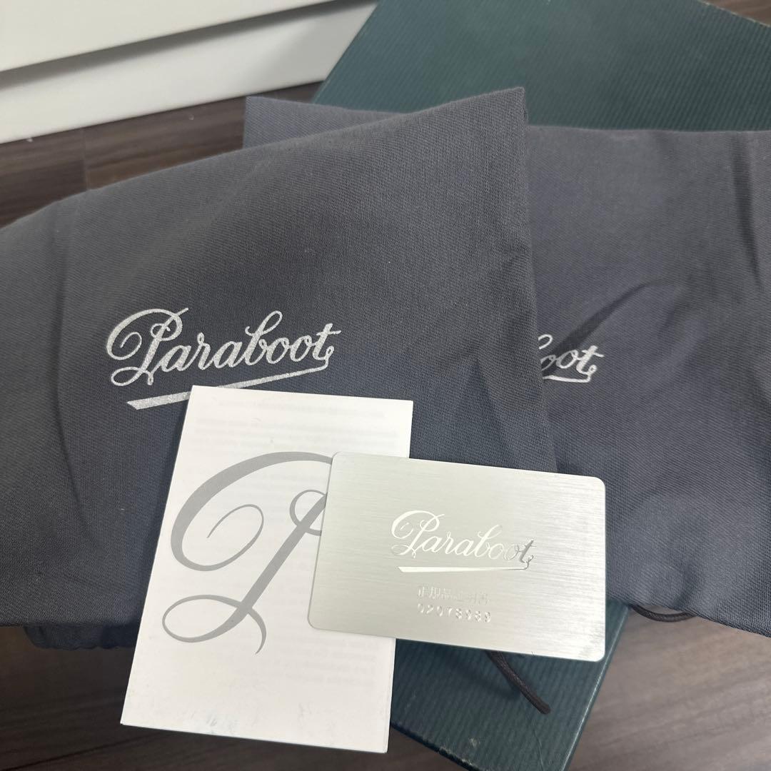 【値下げ】パラブーツ POE Noir 7.5