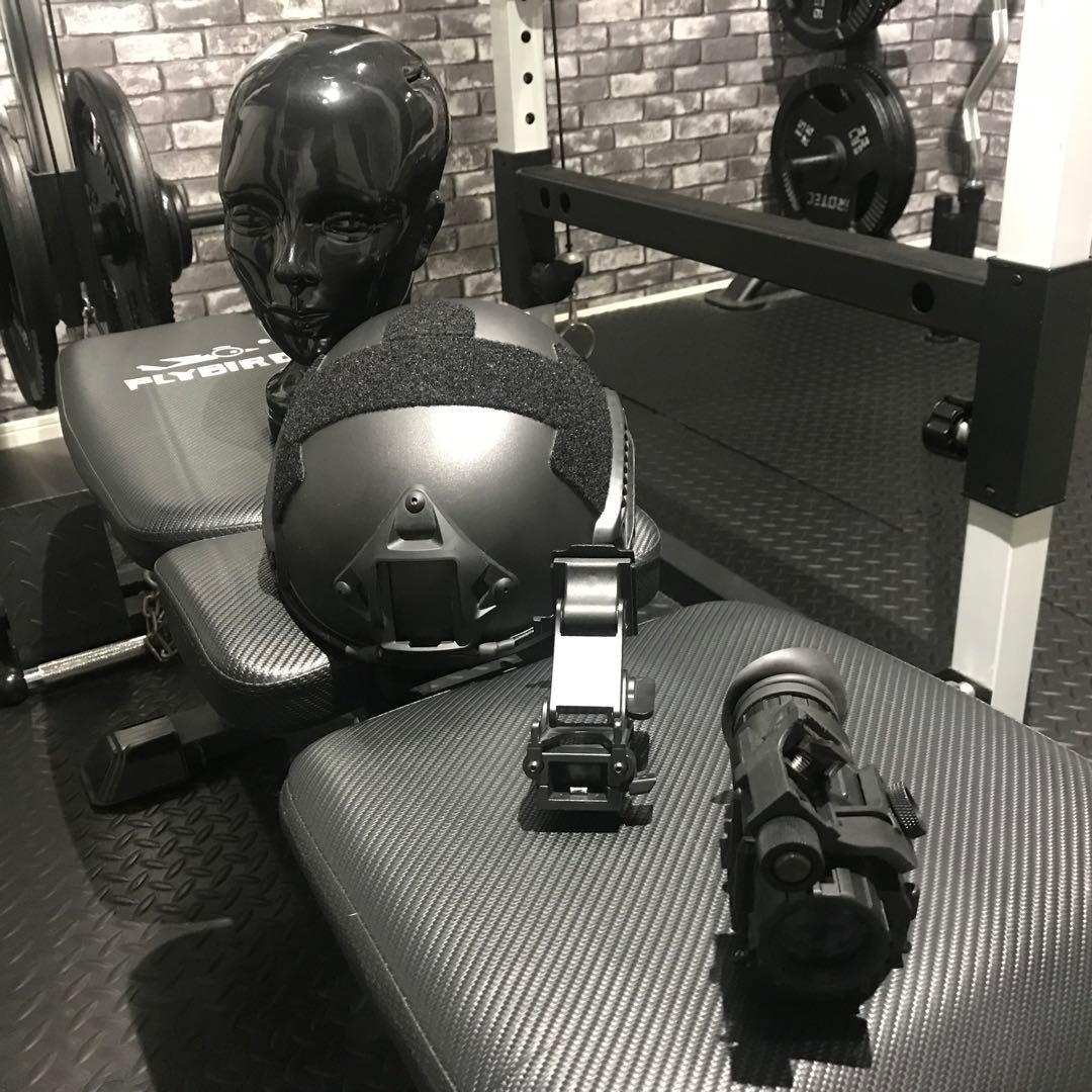 暗視ゴーグルセット　ヘルメット・マウント・ナイトビジョン・トルソーセット