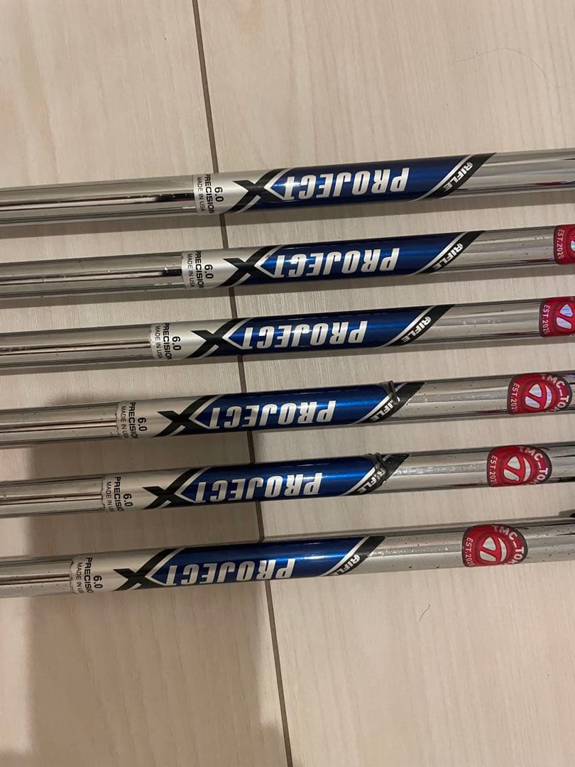 テーラーメイドP790アイアンセット プロジェクトX6.0