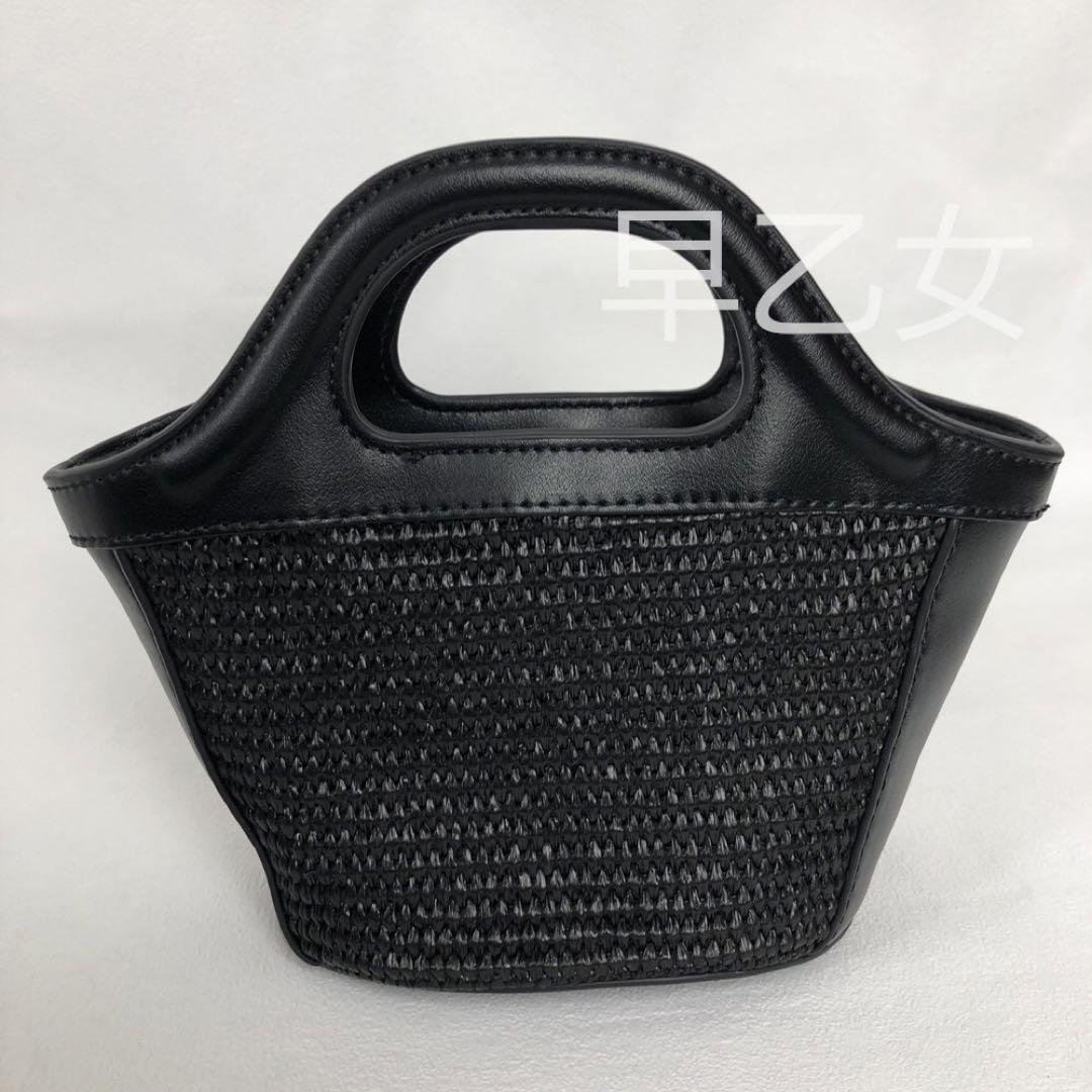 MARNI かごバッグ ショルダーバッグ ブラック
