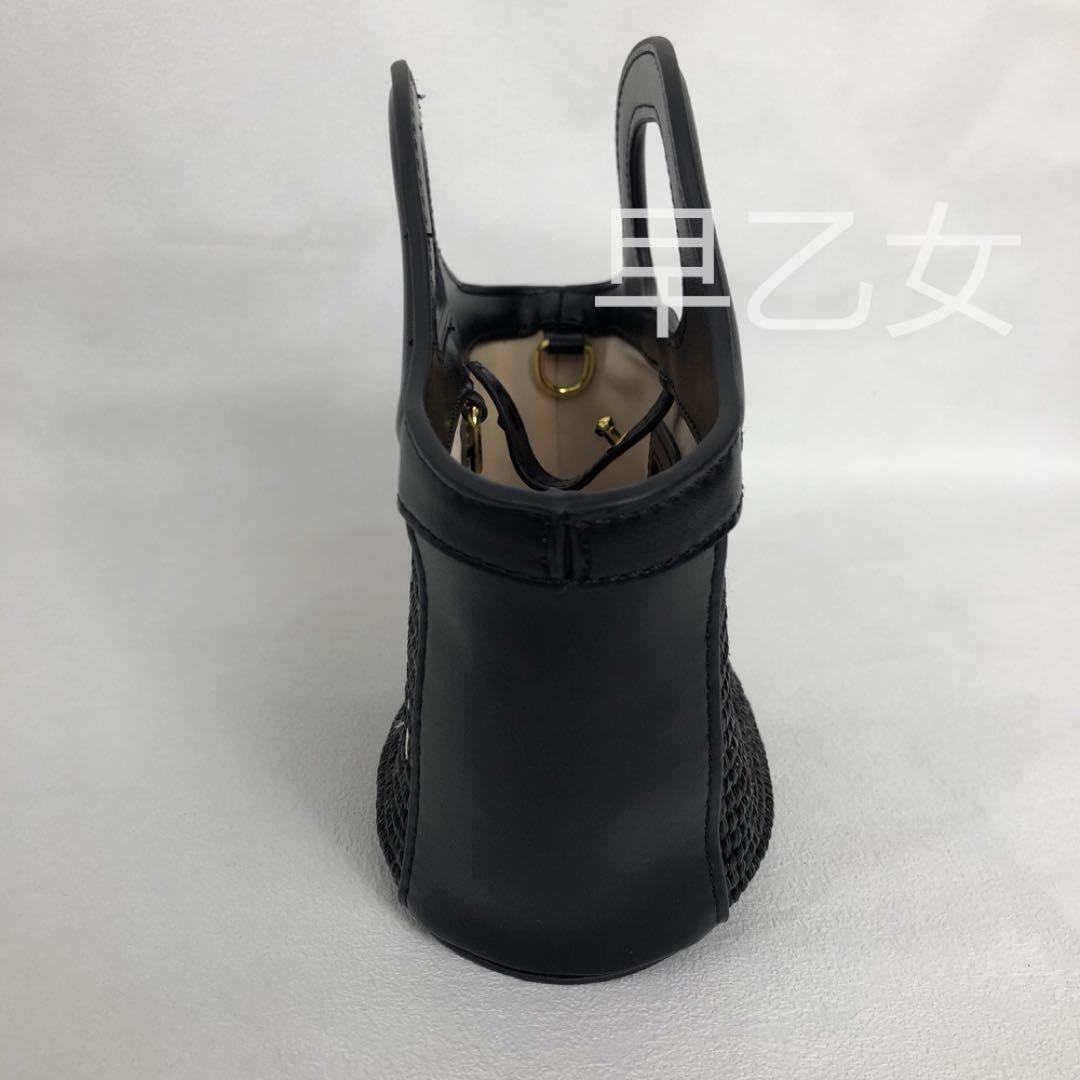 MARNI かごバッグ ショルダーバッグ ブラック