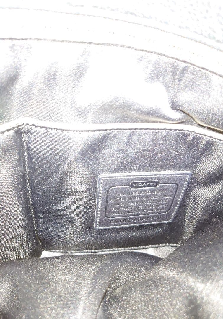 COACH ブラック ビジネスバッグ 男女兼用