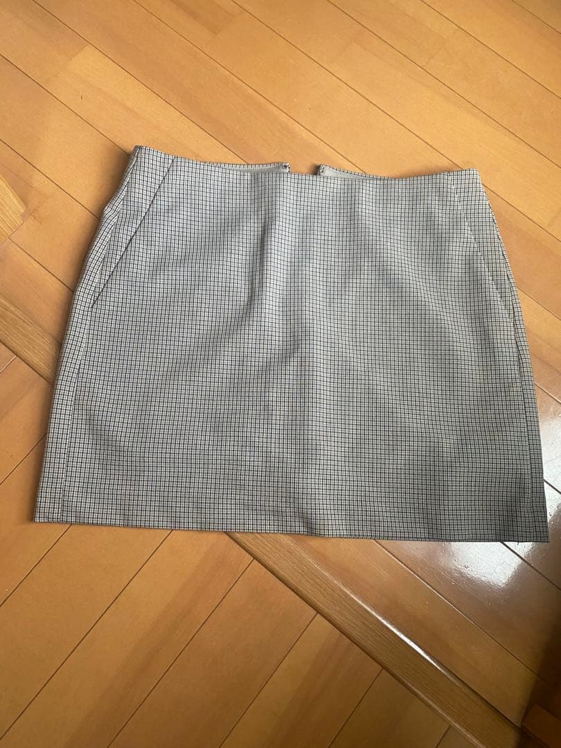 【雑誌掲載】UNIQLO セットアップ⭐︎ダブルジャケット(L)＋スコート(M)