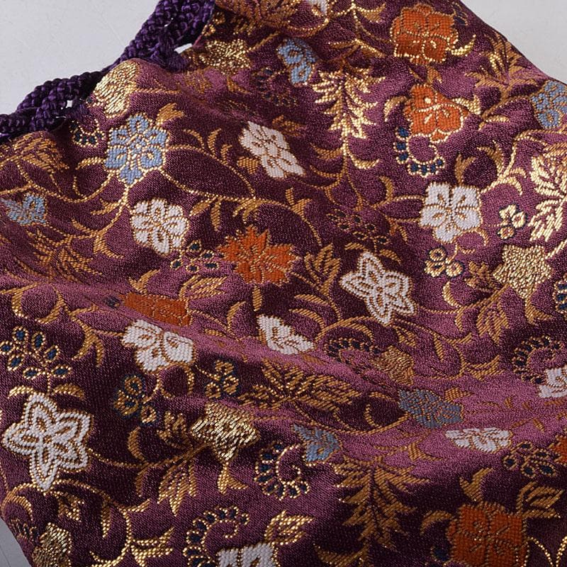 石英水晶体　阿字観本尊　寶玉　水晶玉　唐木台・仕覆付　共箱　C　8105