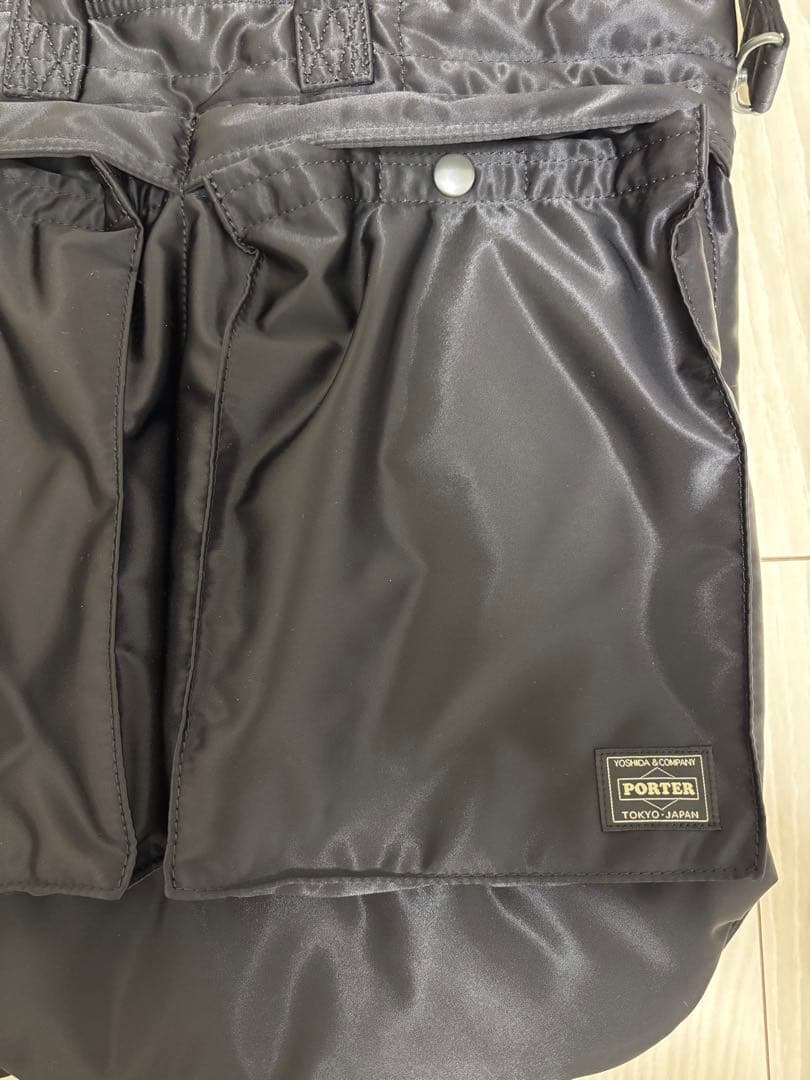 新品タグ付　TANKERHELMET BAG黒M タンカーヘルメットバッグ