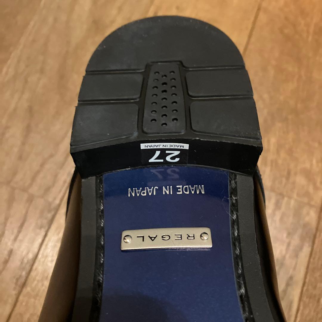 REGAL 革靴　黒　新品　27cm