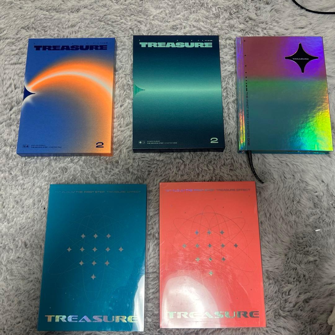 TREASURE アルバムまとめ売り　トレカ付