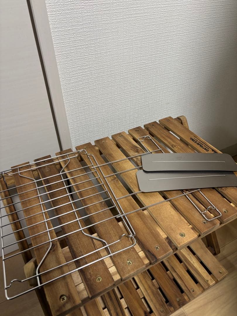 焚き火台TABI(タビ)＋サイドプレート＋UL火バサミ