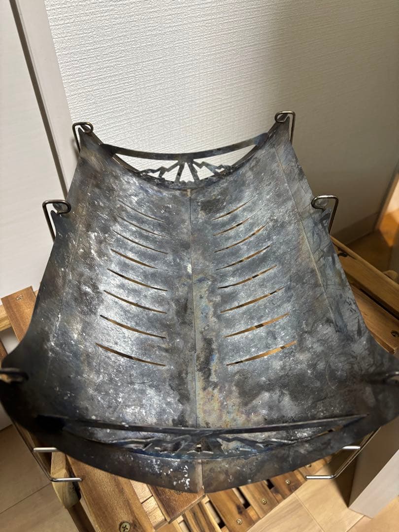 焚き火台TABI(タビ)＋サイドプレート＋UL火バサミ