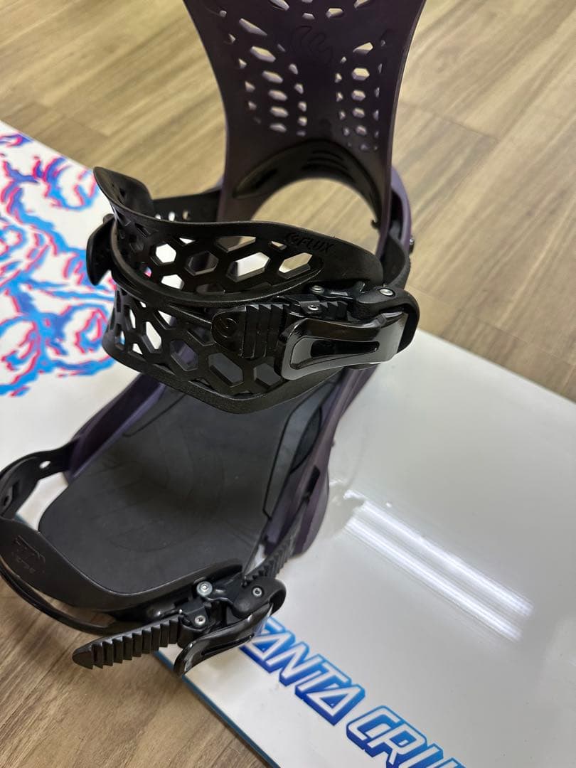 スノーボード SANTA CRUZ153 ビンディング FLUX size M