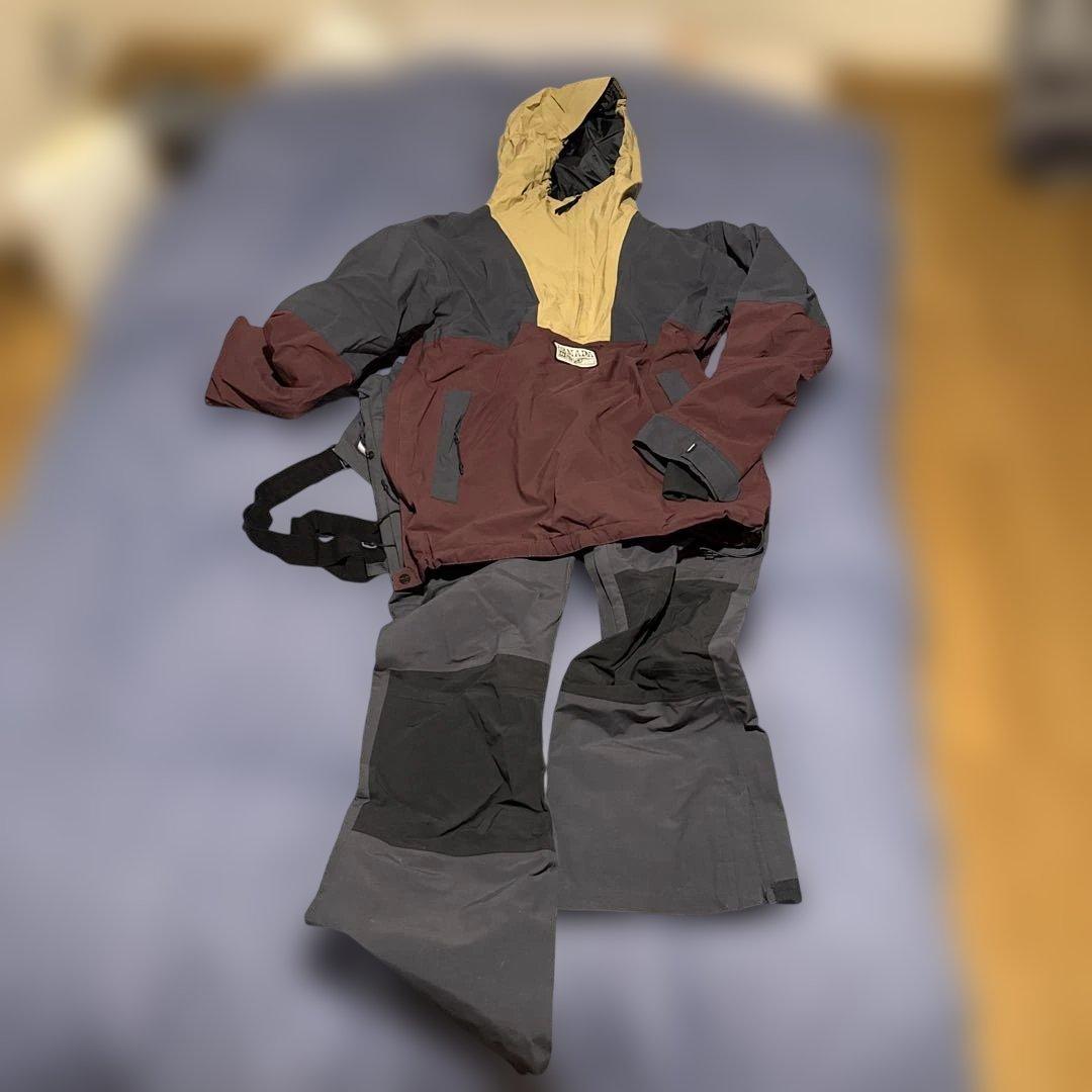 【1月SALE】ARMADA アノラックジャケット・ビブパンツセット M