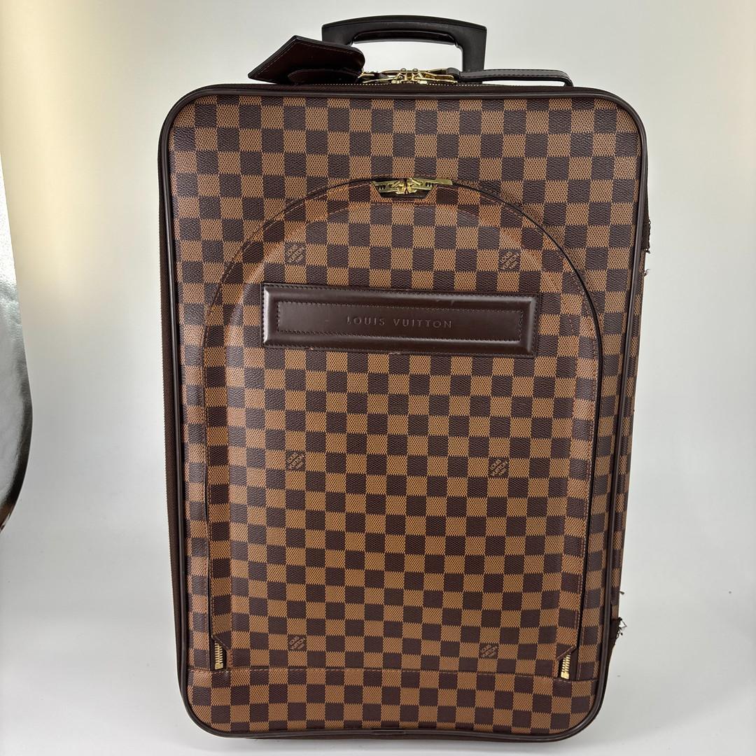 極美品 ルイヴィトン■ダミエ ペガス 55 N23294 レザー スーツケース