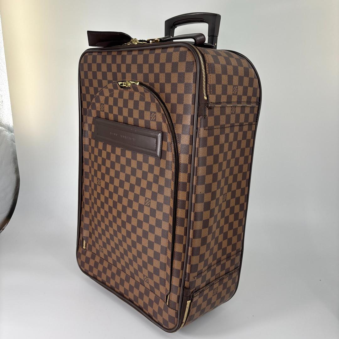 極美品 ルイヴィトン■ダミエ ペガス 55 N23294 レザー スーツケース