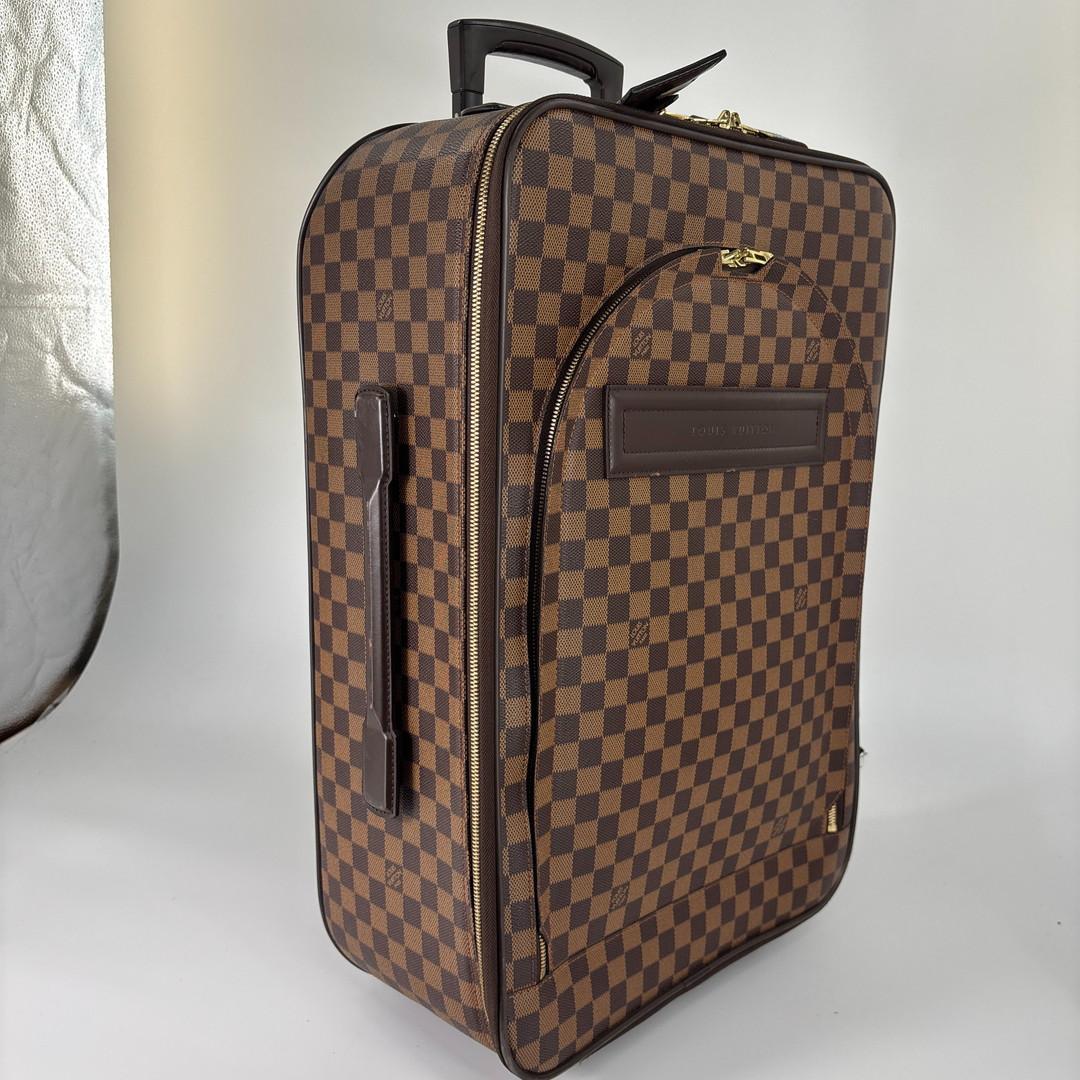 極美品 ルイヴィトン■ダミエ ペガス 55 N23294 レザー スーツケース