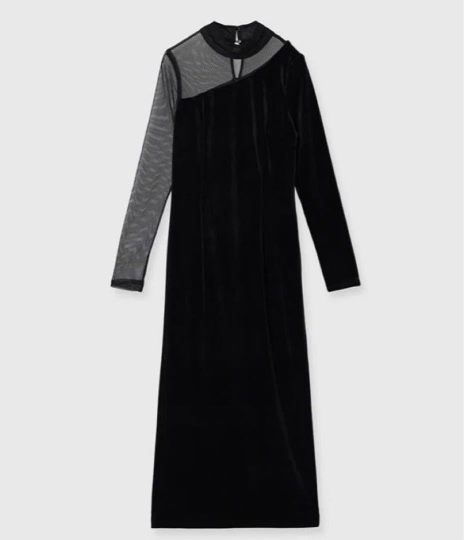 anuans シアーコンビタイトワンピース　2サイズ