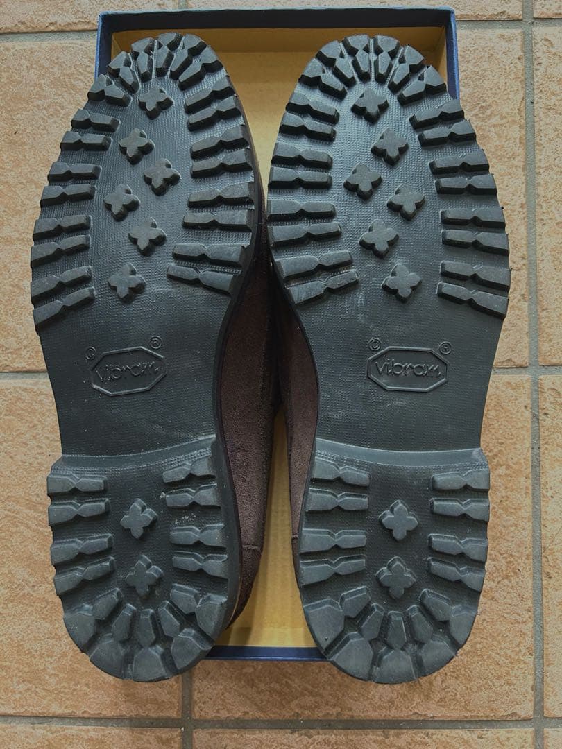 ジャランスリワヤ　スエード　ブラウン　4アイレット革靴 size41