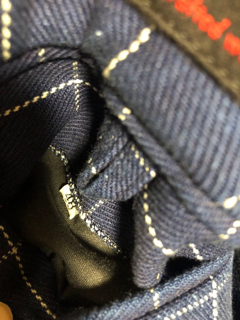 美品★evisu★hidehiko yamaneジャケット★ウィンドウペン★48