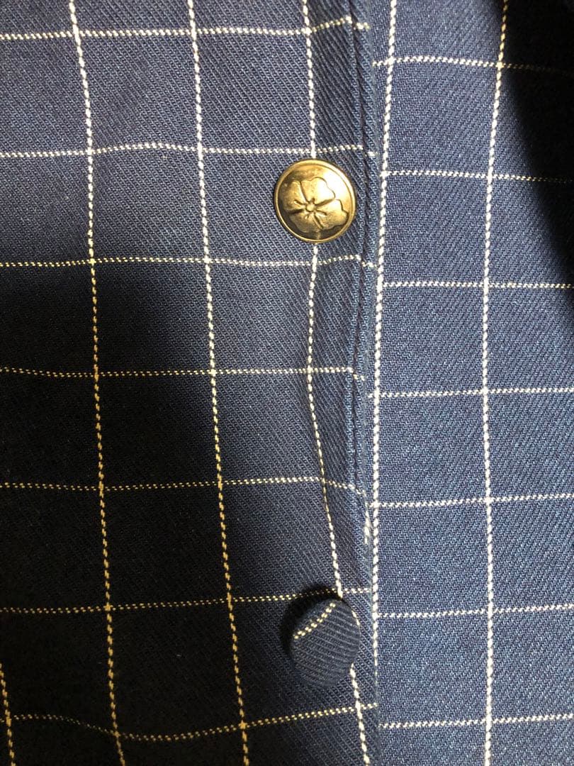 美品★evisu★hidehiko yamaneジャケット★ウィンドウペン★48