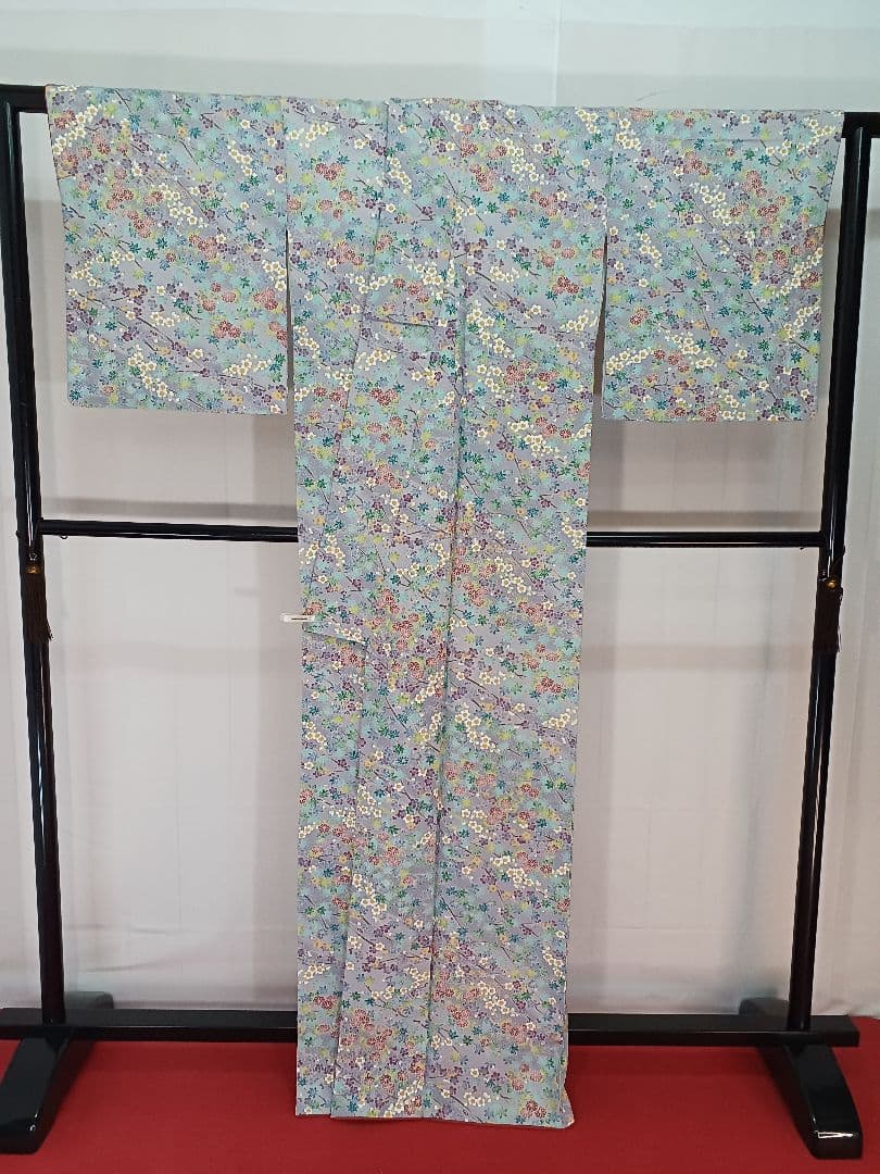 ［小紋］中古美品　加賀友禅　K-146