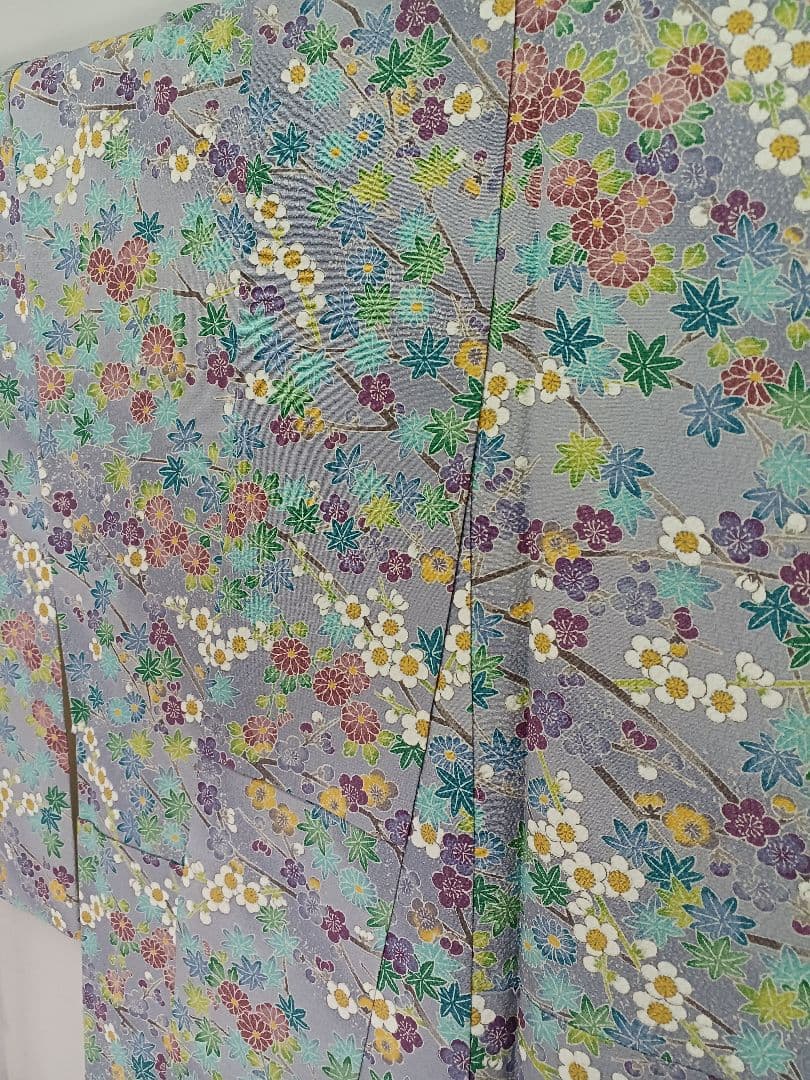 ［小紋］中古美品　加賀友禅　K-146