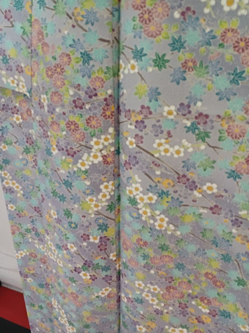 ［小紋］中古美品　加賀友禅　K-146